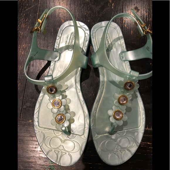 Coach Shoes - COACH/Mint Colour/Size 8 /Sandal